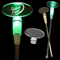 9" Green Oval Light-Up Cocktail Stirrers